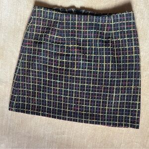 Plaid Mini Skirt